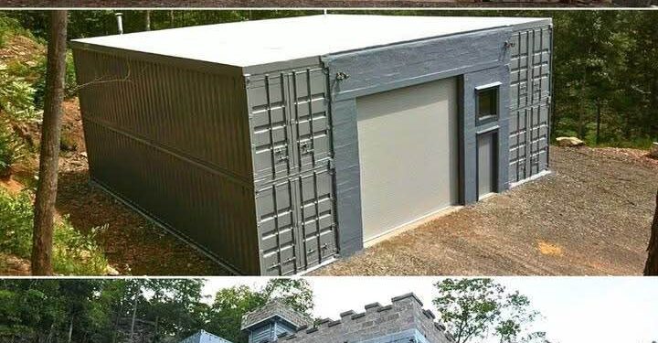 He Built a Modern Castle Out of Shipping Containers — And It’s Absolutely Incredible